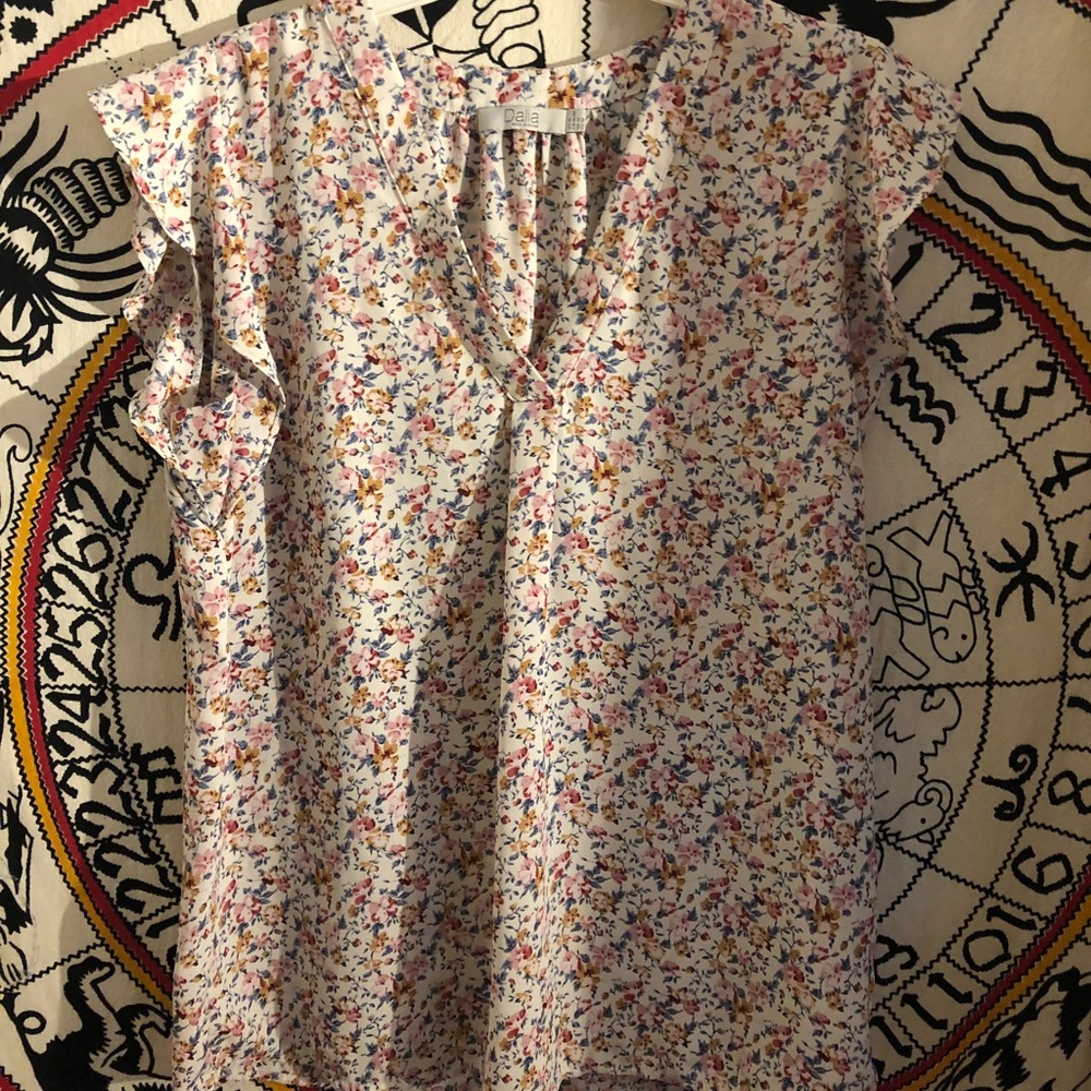 Floral tank top